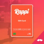 Gift Card Rappi R$ 10 Reais