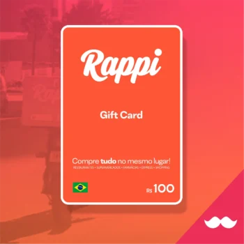 Gift Card Rappi R$ 100 Reais